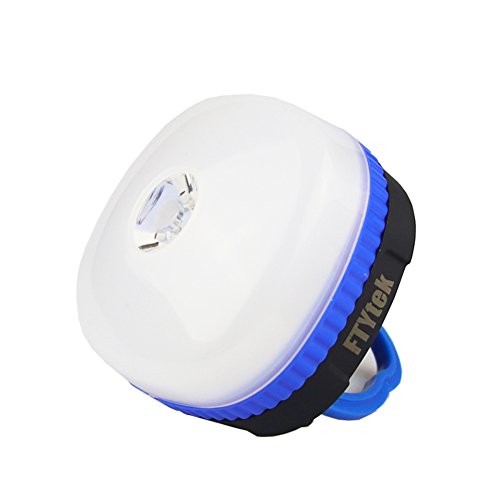 Linterna de Camping LED con 4 Modos, Luz Portátil LED para Tienda de Campaña, Linterna Ultra Brillante para Tienda de Campaña para Interior y Exterior Camping Senderismo Pesca(azul)