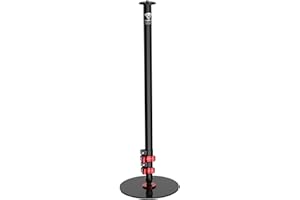 IFOOTAGE Cobra RB-A300 statyw jednonożny z okrągłą podstawą, szybko regulowana klamra, aluminiowy monopod do lustrzanek cyfrowych, kamer, nagrań vlogów na pulpicie (30 cm)