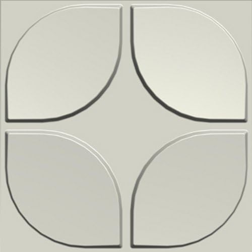 Contempo Living 3D-Flower Wall Panel, 27-Square Feet