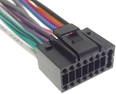 JVC (1) Car Radio Cable Radio Adapter Jack DIN ISO