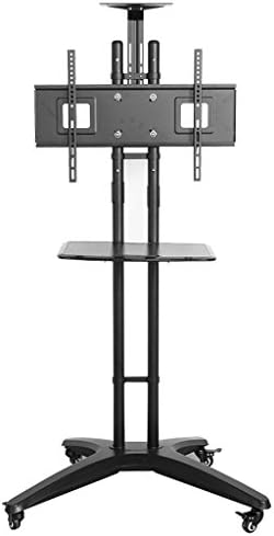 TV floor landing video conference floor mount mobile trolley living room LCD TV rack
