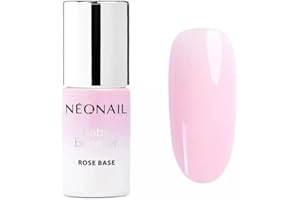 ‎NÉONAIL NEONAIL Nagellack, semi-permanent, Base Coat, 7,2 ml, UV-Gel, semi-permanent, Baby Boomer, Rosa, Basislack, Nagellack, UV-Gel, Nail Art