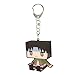 Price comparison product image Attack on Titan Graphig Levi Large Metal Keychain