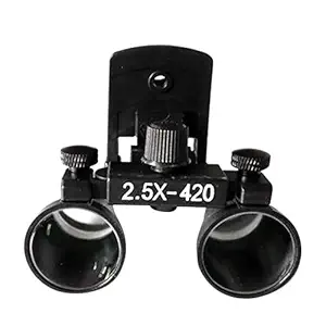 BONEW USA 2.5X420mm Surgical Medical Binocular Clip Loupes DY-109 Lab Head Magnifier