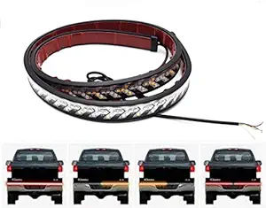 AUTOPOWERZ Super Bright Universal Multi Function Tail Gate Light Bar 432pcs SMD (Red & Yellow)