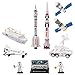 Produktbild Simulationsraumfahrzeug-Raketenmodell10 stücke Kinder Military Pädagogisches Spielzeug Rakete Raumschiff Modell Szenen Set Sisit (Modell A)
