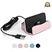 Produktbild USB Ladegerät Charger Dock,YooGoal TYPE-C Ladestation mit USB-C 3.1 Dockingstation Handy Halterung Data Sync-Ladekabel für Samsung Galaxy S8, OnePlus , Huawei P9 P10, LG G5, HTC 10, Google Pixel, Xperia XZ P XZs Z5 und weitere USB-C-Smartphone - Rosengold