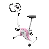 fahrradtrainer real ◆Der Heimtrainer ermöglicht ein komfortables Training für alle. Ein verstärkter Stahlrahmen garantiert Sicherheit und eine volle Stabilisierung des Geräts, während Sie die Sitzeinstellung (oben-unten), die Höhe für jeden Nutzer, anpassen können, sowohl niedrig als auch hoch.