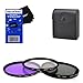 Produktbild 72mm Multi-Coated professional 3 Piece Lens Filter Kit (UV-CPL-FLD) For The Canon, Nikon, Sony, Olympus, Pentax, Samsung, Panasonic, Kodak, Fujifilm Digital Cameras & Camcorders with HeroFiber® Ultra Gentle Cleaning Cloth