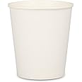 e kysa basics Paper Disposable Tea/Coffee Cups, Set of 100 pcs, 200 ml - White