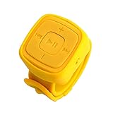 Zerone Tragbare Armbanduhr mit Musik-Player Multifunktions-Sportarmband, MP3-Player, Walkman, Gelb