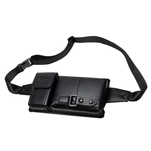 Preisvergleich Produktbild Produp Men Brusttasche Multifunktions-beiläufige Kuriertasche Gürteltasche Studentenrucksack