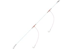 ULTIMA Flapper Sea Rig - 2 Hook - Clear