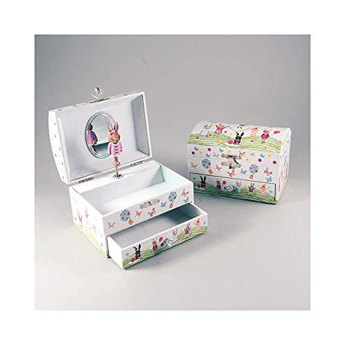 Preisvergleich Produktbild Floss & Rock Bunny Musical Schmuckkästchen mit Schublade