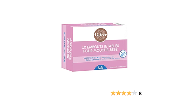 Gifrer 10 Embouts Jetables Pour Mouche Bebe Amazon Fr Hygiene Et Sante