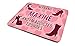 Price comparison product image 'My Name Is Maxine, And I'm Addicted To Shoes', Funny Personalised Mouse Mat, Size 230mm x 180mm x 5mm.