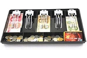 Guanhe Plateau pour caisse enregistreuse, À glisser dans un tiroir ou une boîte pour les pièces de monnaie