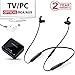 Price comparison product image 2019 Avantree HT4186 Wireless Neckband Headphones Earbuds for TV Watching & PC with Bluetooth Transmitter SET, For OPTICAL DIGITAL Audio, RCA, 3.5mm AUX Ported TVs, Plug & Play, No Delay, Long Range
