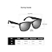 Hipsterkid Baby Opticals - Polarized Sunglasses w/ Strap - Kids/Girl/Boy (Black)(Ages 0-2)