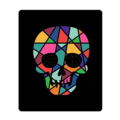 Eizur Tapis de souris Cartoon Design Mouse Pad Gaming Confortable base en caoutchouc anti-dérapant pour le contrôle rapide et précis PC Ordinateur Laptop Mousepad Taille 20*24*0.3cm--Crâne {title}