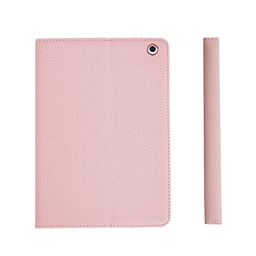 iPad Air Air 2 Hülle MaxiRel 9.7 Zoll Case Hohe Qualität Ultra Slim Superleichte Schutzhülle Lederhülle Rosa Schutzhülle Tasche Smart Case mit Schlaf / Wach und Standfunktion für Apple iPad Air/Air 2 - 3
