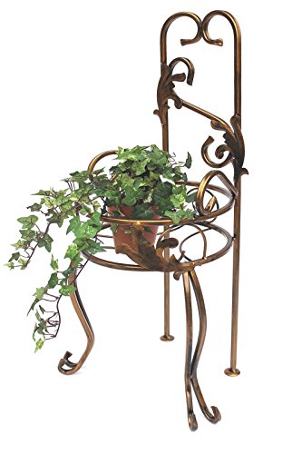 Stuhl Blumenhocker 10-1105 Blumenständer 77 cm Pflanzsäule Pflanzständer Hocker - 2