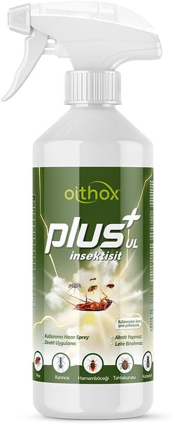 Oithox Plus Ul 500 Ml Böcek Haşere Pire Bit Kene Uyuz Hamam Böceği Akrep Karınca Örümcek Ilacı