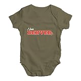 TWISTED ENVY Baby Mädchen (0-24 Monate) Body Gr. 3-6 Monate, Khaki