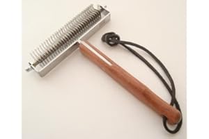 Mars Coat King Extra Wide Medium 30 Blades Wooden Handle