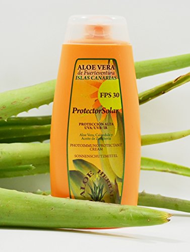 Preisvergleich Produktbild Aloe Vera Sonnenschutz 250ml FPS 30 von Fuerteventura