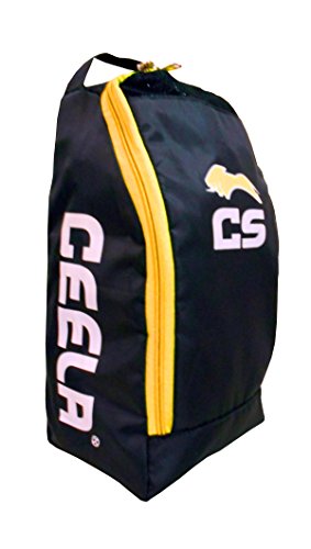 Ceela Sports CS-TB- Polyester Sports Training Shoe Bag (Black/Yellow) RS.269.00