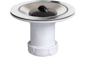 Jimten s-160 - Válvula desague fregadero acero inoxidable s160 1.1/2"x115