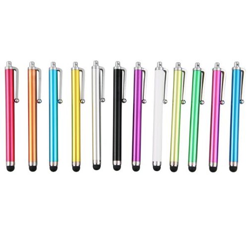 12Metall TouchScreen Stylus Stift Ersatzstift Eingabestift f.IPod iTouch IPhone - 2