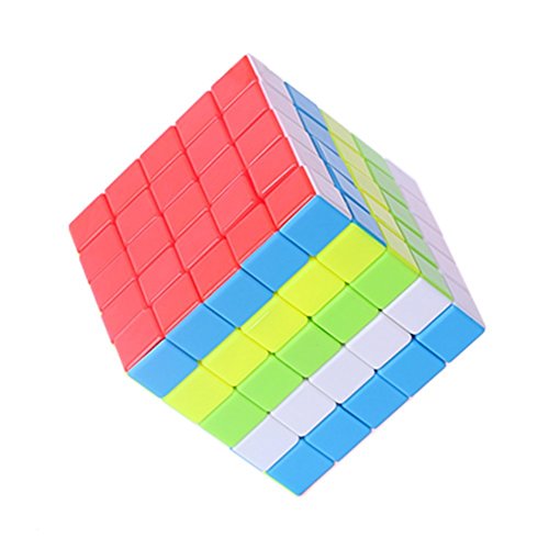 Preisvergleich Produktbild 5x5 Zauberwürfel Puzzle Spielzeug Stickerless Bunte Geschwindigkeit Würfel Druckentlastung und Lernspielzeug