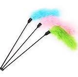 Cdet 3 Pcs Haustier Katze Spielzeug Einfarbig Glocken Kurze...