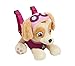Produktbild Paw Patrol Rucksack, original offizielle Paw Patrol Rucksack Plüsch 38cm, 5 verschiedene Zeichen erhältlich (Skye: Rosa weiblichen Hund)