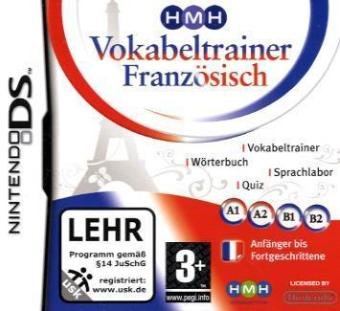 Preisvergleich Produktbild HMH Vokabeltrainer Französisch, Nintendo DS-Spiel Vokabeltrainer, Wörterbuch, Sprachlabor, Quiz. A1, A2, B1, B2. Anfänger bis Fortgeschrittene. Dieses Produkt ist durch technische Schutzmaßnahmen kopiergeschützt!