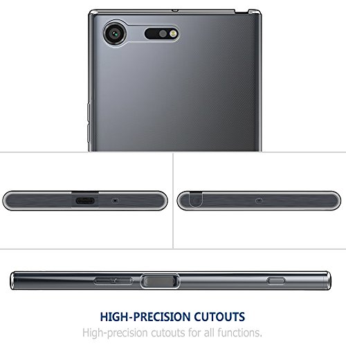 [Neue Version] Sony Xperia XZ Premium Hülle, Simpeak Schutzhülle Case für Sony Xperia XZ Premium Silikon Transparent [ NICHT FITS Sony Xperia XZ ] - 6