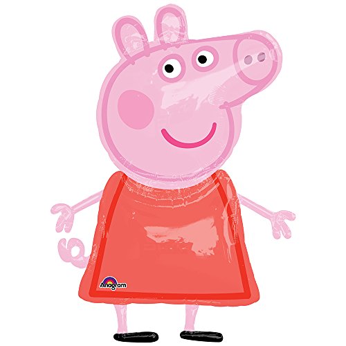 Amscan International 3231601 91,4 cm "Peppa Pig Air Walkers" Ballon