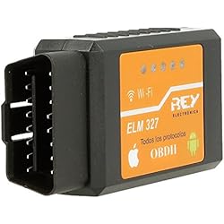 ELM327 Interfaz V2.1 Wifi OBD-II OBD2, compatible IPHONE / IOS / ANDROID, Máquina de Diagnosis para el Coche, Electrónica Rey®