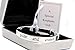 Silver Plated Guardian Angel Baby Bracelet and Personalised Engraved Gift Box, Ideal Christening Gift