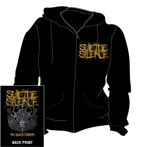 Preisvergleich Produktbild Black Crown Zipped Hoody-Adult (Blk) (S) (M)