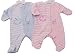 BNWT Tiny Baby Premature Preemie Baby 100% cotton romper sleepsuit Clothes (up to 7lb, pink)