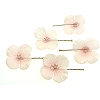 clarigo, Haarnadeln, Haarklammern, Haarklemmen, Hortensie, rosa, rose, Hochzeit, Kommunion, Blumen, Blumenmädchen