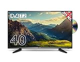 Cello C40227FT2 40" Full HD LED TV with Built-in DVD player and Freeview T2 HD - UK Made