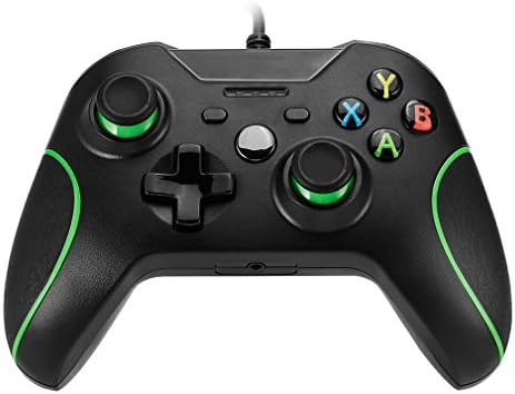 Wired Gamepad game controller for Xbox one for pc games, ACEHE 2018 fifa pubg Game Controller with Ergonomic Design Dual Vibration feedback and Multi-Connectivity Compatible with Xbox One/ Windows 7,8,10 XP/Vista/TV Games