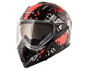 Vega Storm Atomic Black Red Helmet-L