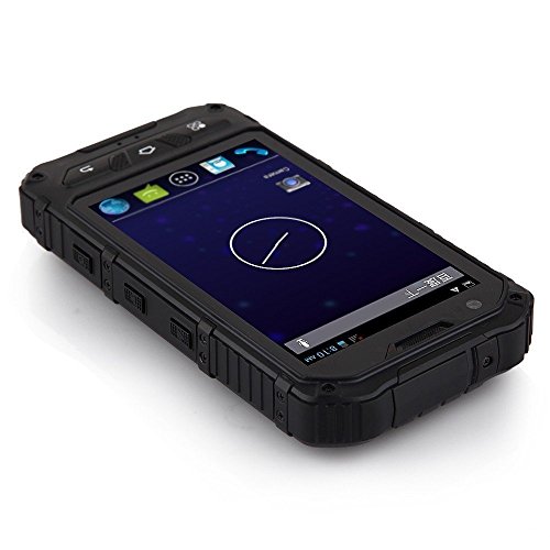 A8 smartphone Android 4 4 imperm  able IP68 Quad core et batterie 3000 mAh  Noir 