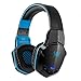 Produktbild CSZH Wireless Bluetooth Headset Stereo Gaming Kopfhörer Headset mit Mikrofon für iPhone6 Samsung Smartphone (Blau)