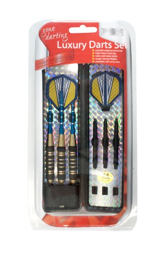 Boyz Toyz Set de Dardos de Metal 18 Gramos x 3 - Juegos de Pub - con Estuche